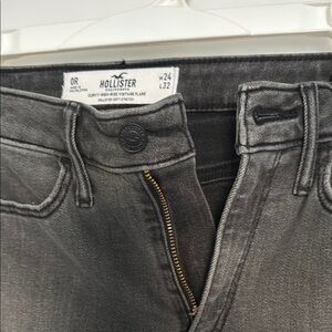 Hollister Gray Bootcut Jeans Classic Denim Style